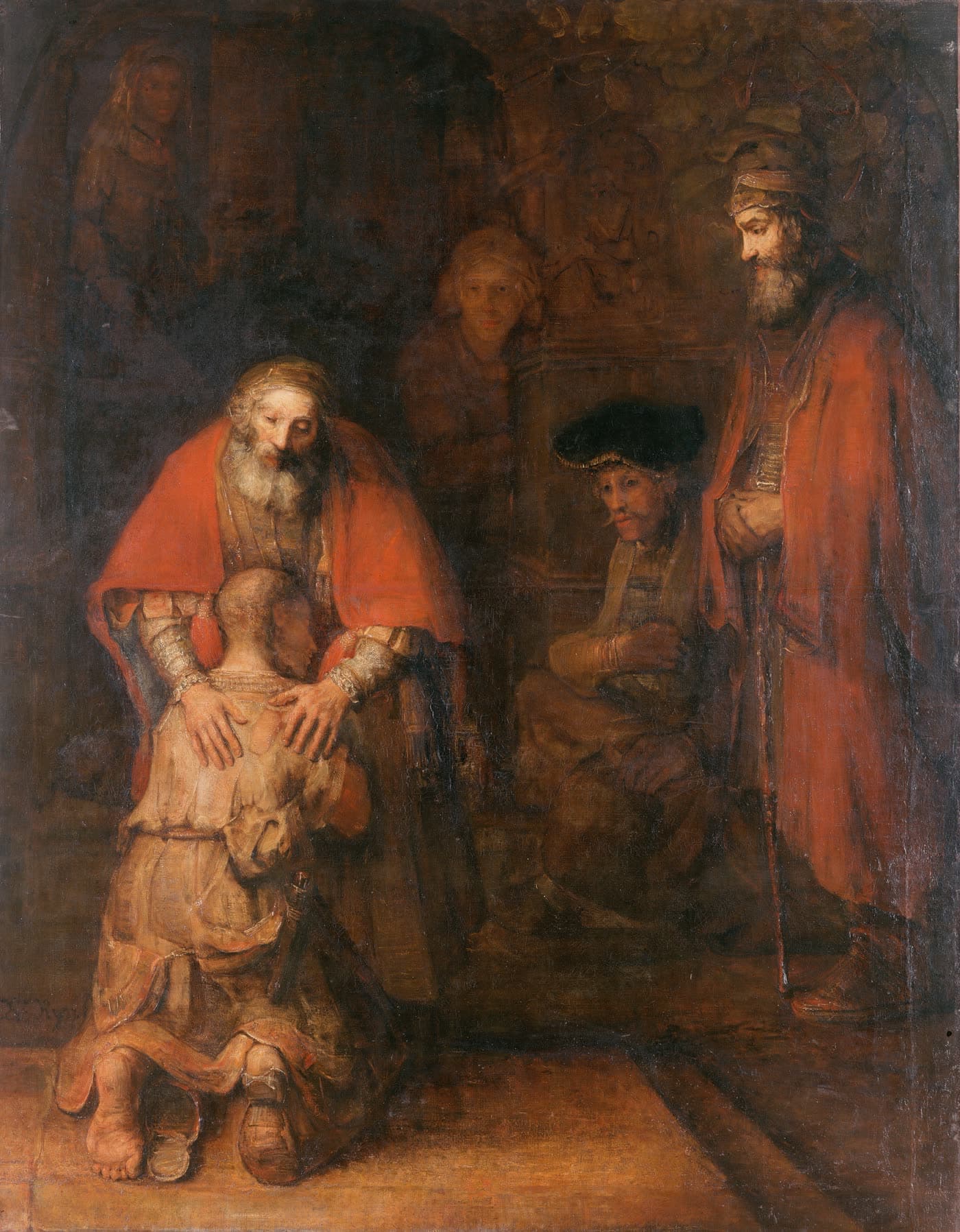 The Return of the Prodigal Son by Rembrandt van Rijn, c. 1668