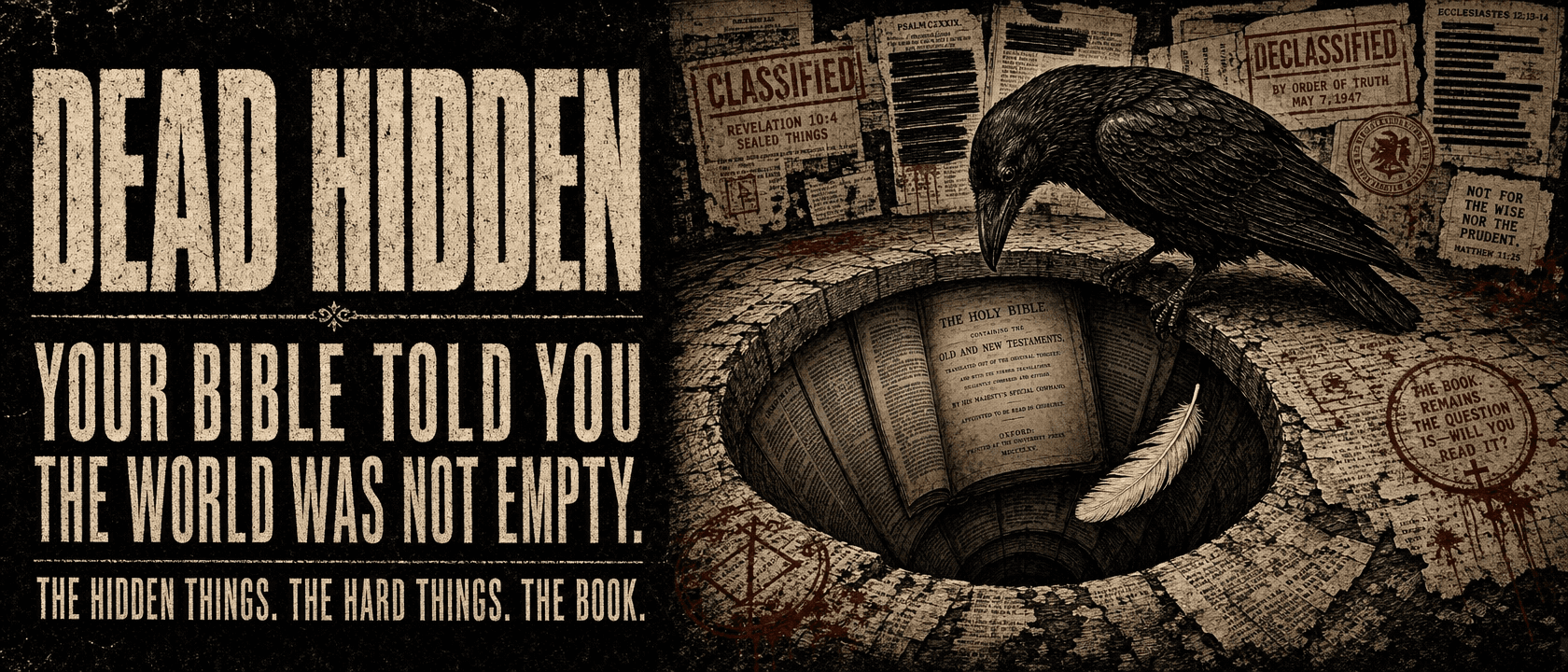 Dead Hidden brand banner