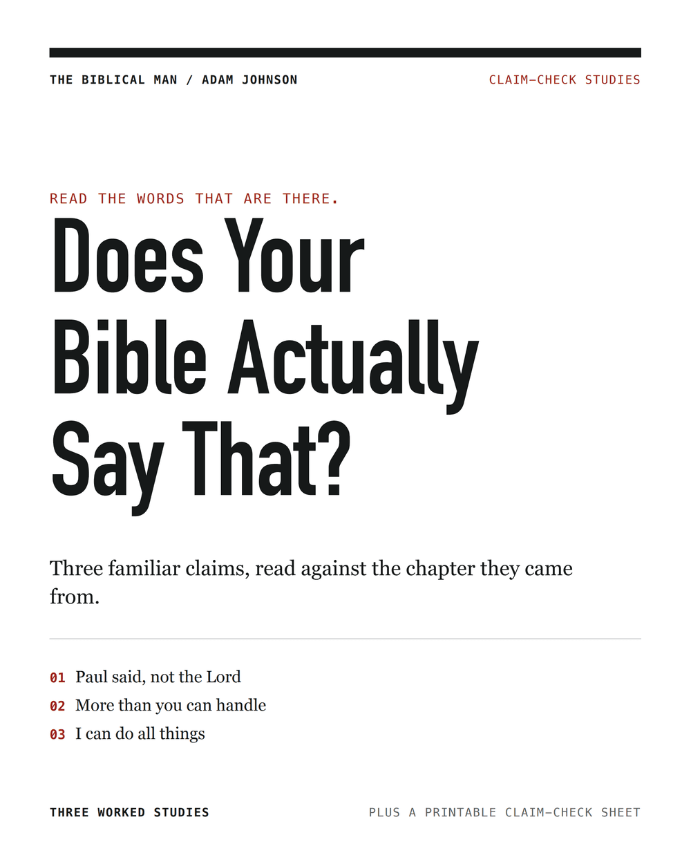 Does Your Bible Actually Say That?