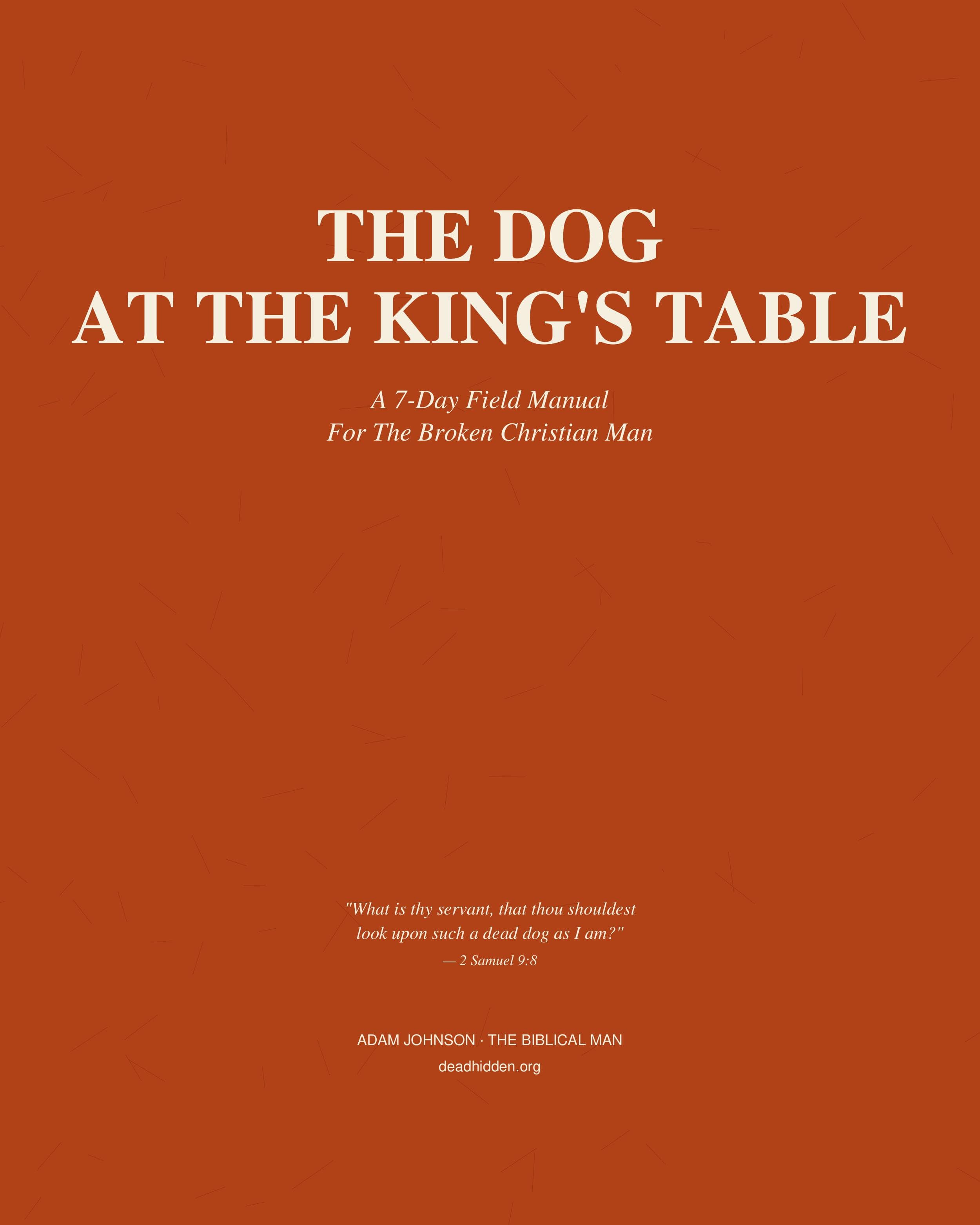 The Dog At The King's Table cover