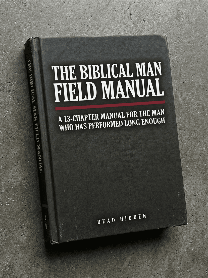 BIBLICAL MAN FIELD MANUAL cover